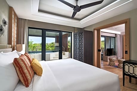 Two-Bedroom Apartment with Balcony and Plunge Pool