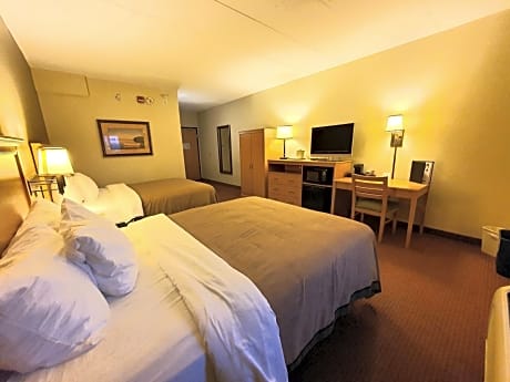 Double Room with Two Queen Beds, Disability Access, Non-Smoking
