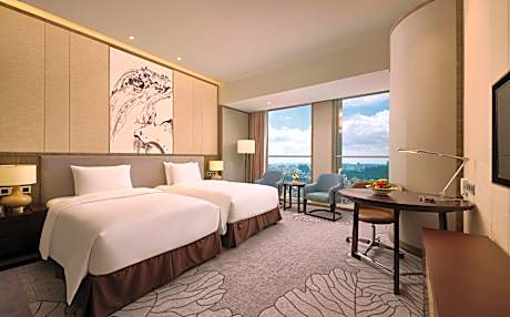 2 Single Premium High Fl Lounge Access