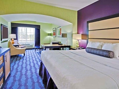 1 King Bed Mobility/Hearing Impaired Accessible Room Non-Smoking