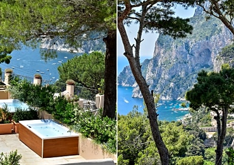 Superior with outdoor jacuzzi Sea view terrace