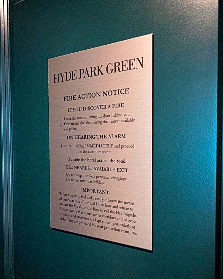 Hyde Park Green – London, 