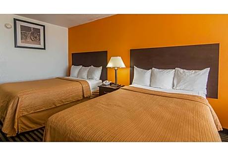 2 Full Beds | Non-Smoking, Micfridge