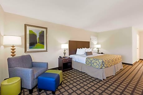 1 King Bed Mobility Accessible Suite Non-Smoking