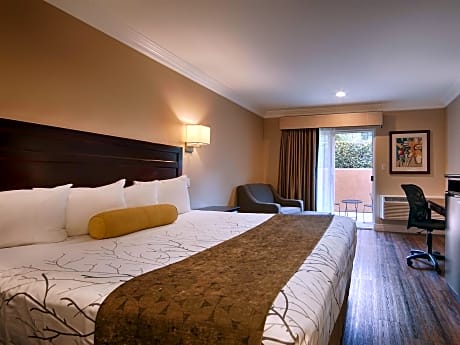 King Room with Patio - Non-Smoking