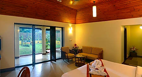 Garden Suite with 15% Discount of F&B; 15% Discount of Laundry; Complimentary 01 hour Cycling; 10% Discount on Spa; Evening Tea / coffee with cookies; Specially reserved table in the restaurant