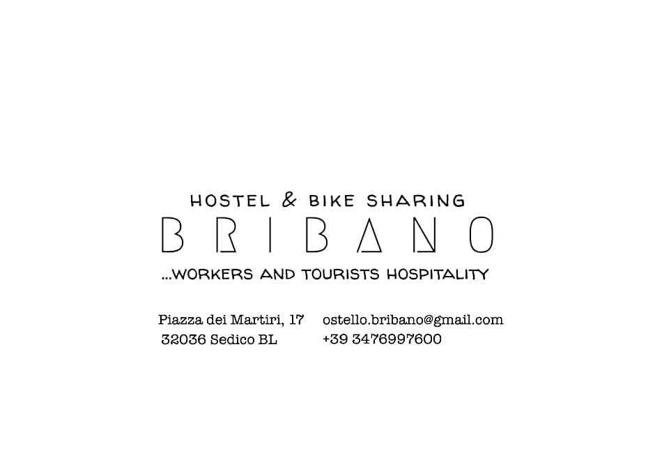 BRIBANO HOSTEL & bike sharing-workers and tourists hospitality