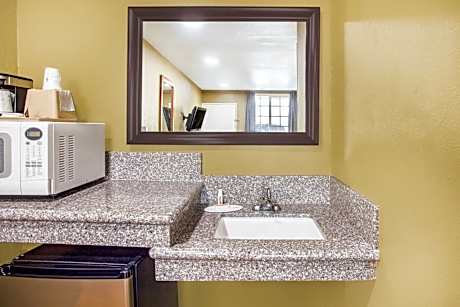 Double Room with Two Double Beds and Walk-In Shower - Mobility/Hearing Access - Non-Smoking