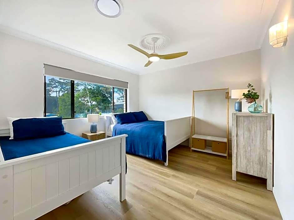 Bribie Beach House with Pool - Walk to Surf & Shops