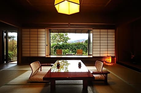 Japanese-Style Deluxe Room with Balcony and Mt.Zao View - A2