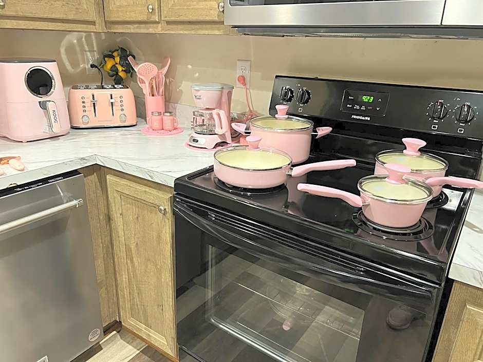 Pink Flamingo House