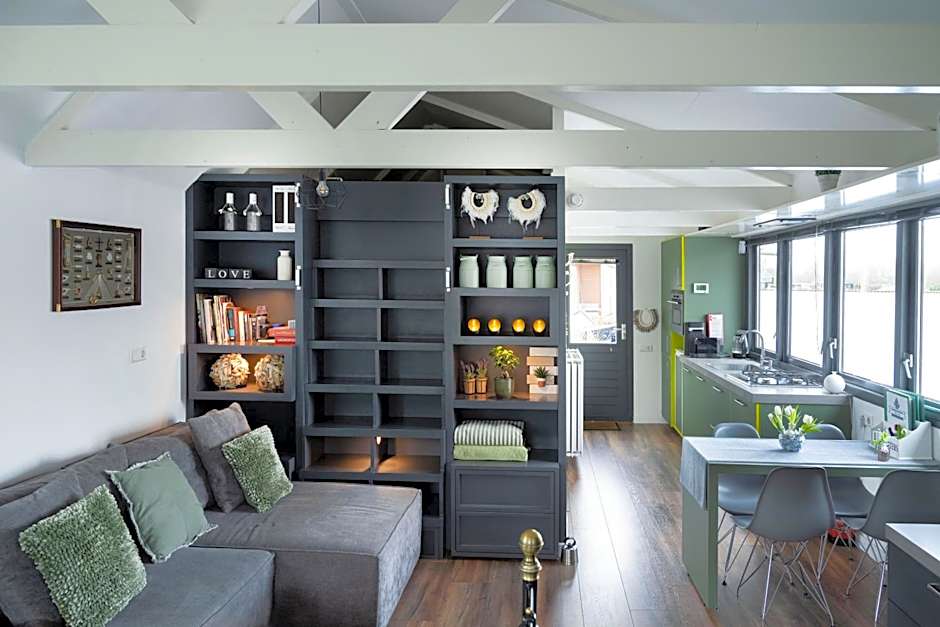 Aangenaam op de Rijn, woonboot, inclusief privé sauna