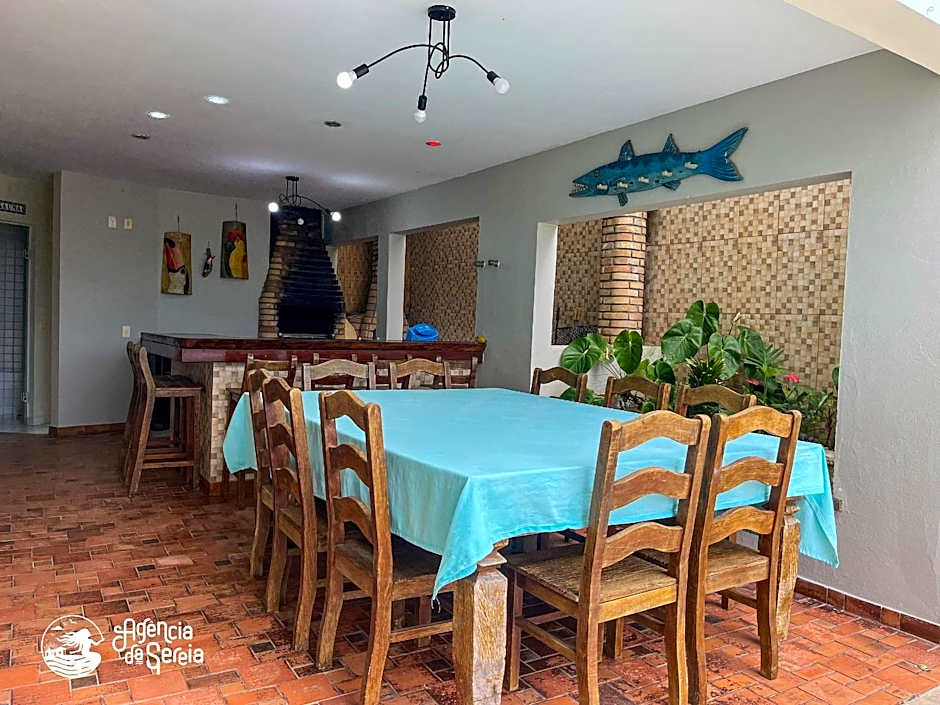 Casa c/piscina e vista p/ Ilha das Cabras em Piúva