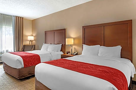 Queen Room with Two Queen Beds with Accessible Tub - Accessible/Non-Smoking