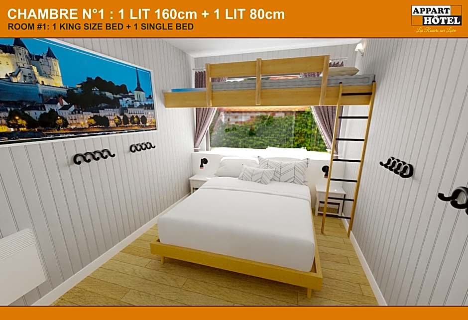 APPART'HÔTEL Les Prés Blondeau, 1 à 10 personnes, 3 chambres, Terrasse, Parking privé, Wifi, Arrivée autonome 24-7