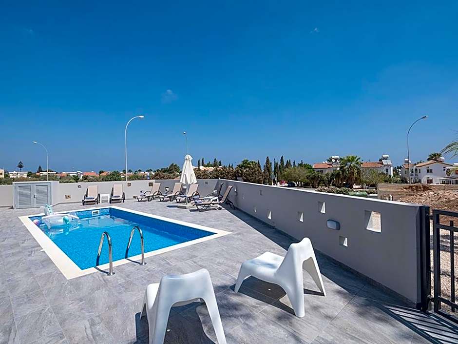 Villa Protaras Miramar, Luxury And New 5Bdr Protaras Villa With Pool