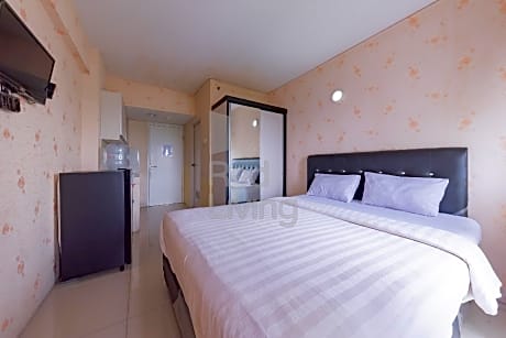 redliving apartemen grand sentraland - dragon apartel tower pink