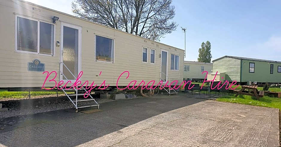 Becky's Caravan at Marton Mere