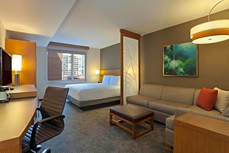 King Room with Sofa Bed and Roll-In Shower - Disability Access