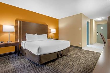 Queen Room with Fireplace - Non-Smoking