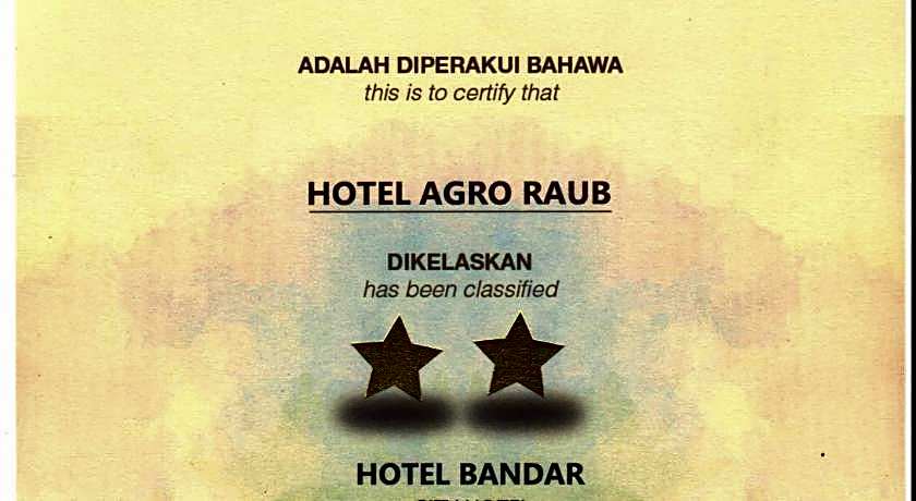 Hotel Raub Agro