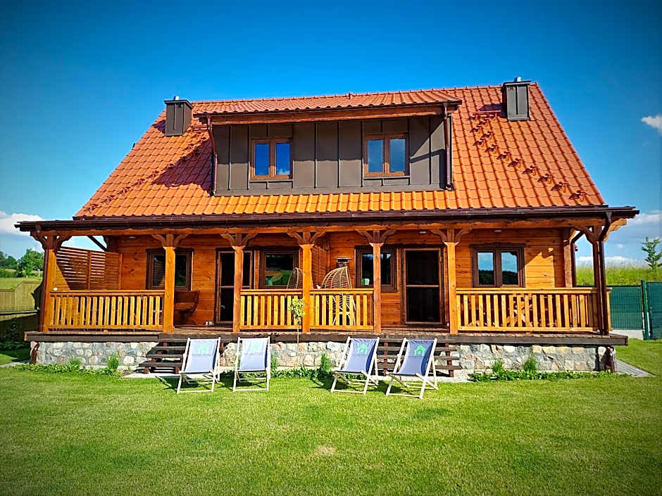 Sielski Spokój Dom z bali Apartamenty całoroczne