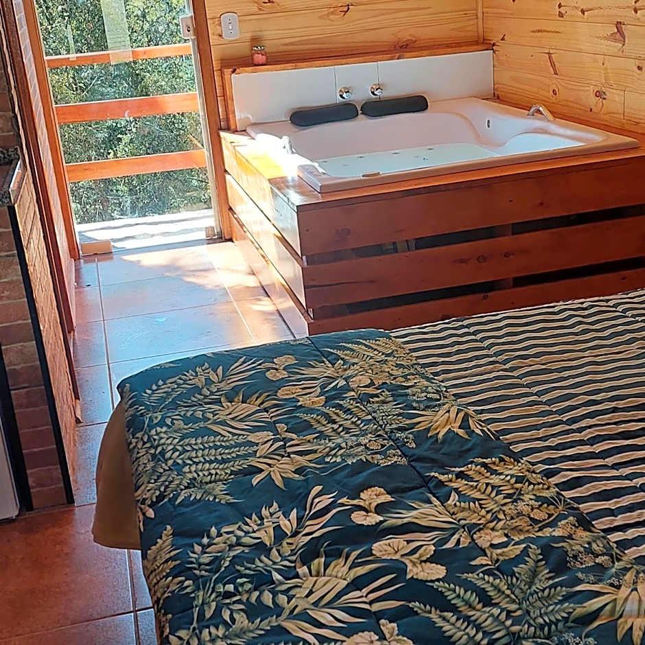 Chale com hidromassagem Casa Papai Noel