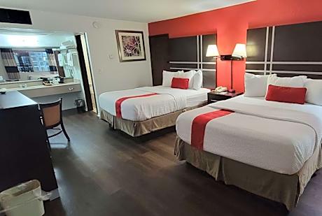 2 Queen Beds Room, First Floor, Pool View, Non-Smoking