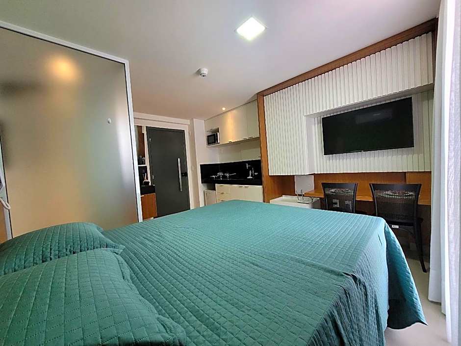 Belo flat na praia do Bessa