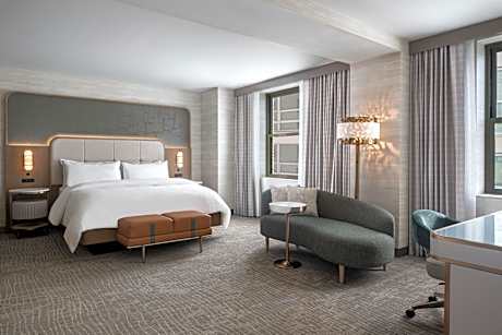 Premium, Guest room, 1 King, City view