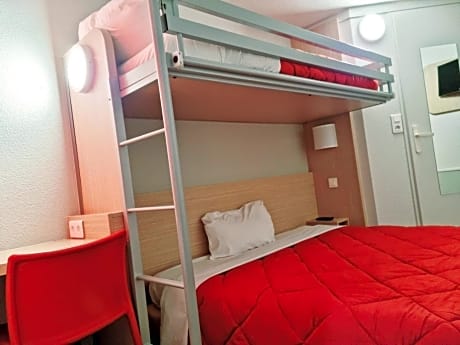 Triple Room (1 Double Bed + 1 Bunk Bed)