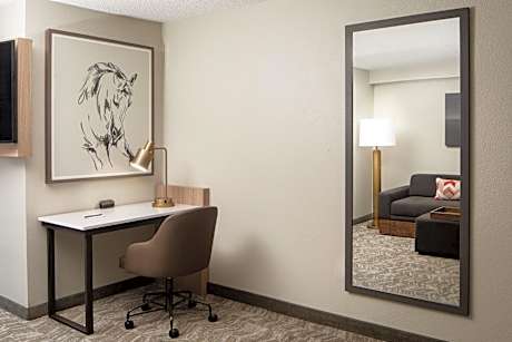 King Suite with Trundle Sofa - Hearing Accessible