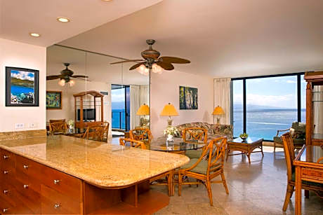 One-Bedroom with Two Baths and Ocean Front View