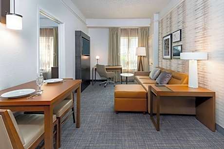 Suite, 1 Bedroom (Mobility/Hearing Accessible, Tub) (1 Queen Bed and 1 Double Sofa Bed)