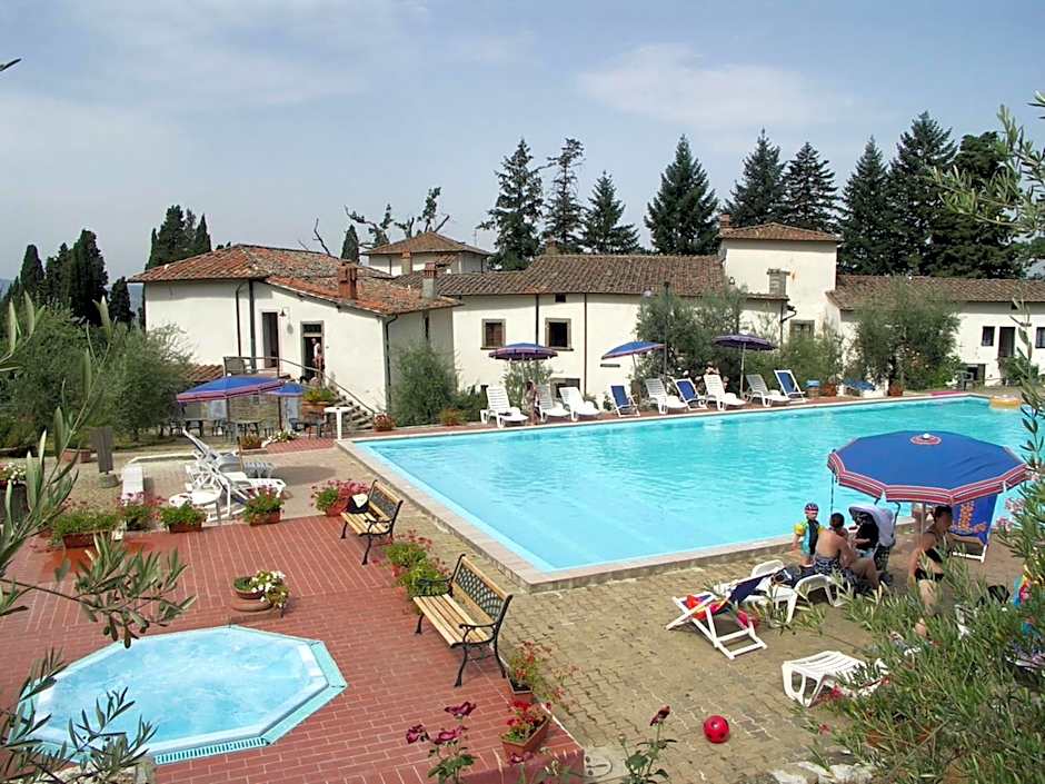 ISA-Farmhouse with swimming-pool in Chianti-area in the middle of Tuscan nature
