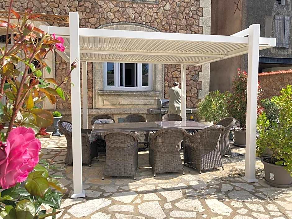 La Villa des Roses Gîte Chambres d'hôtes Piscine chauffée