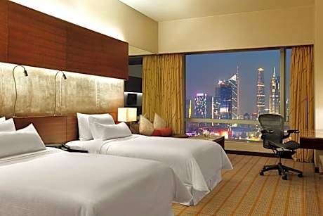 Club lounge access, Guest room, 2 Twins, City view (50sqm)