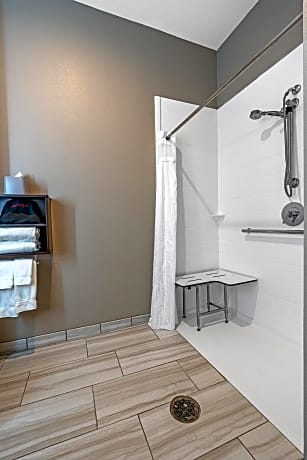King Room with Roll in Shower - Hearing Accessible/Non-Smoking 