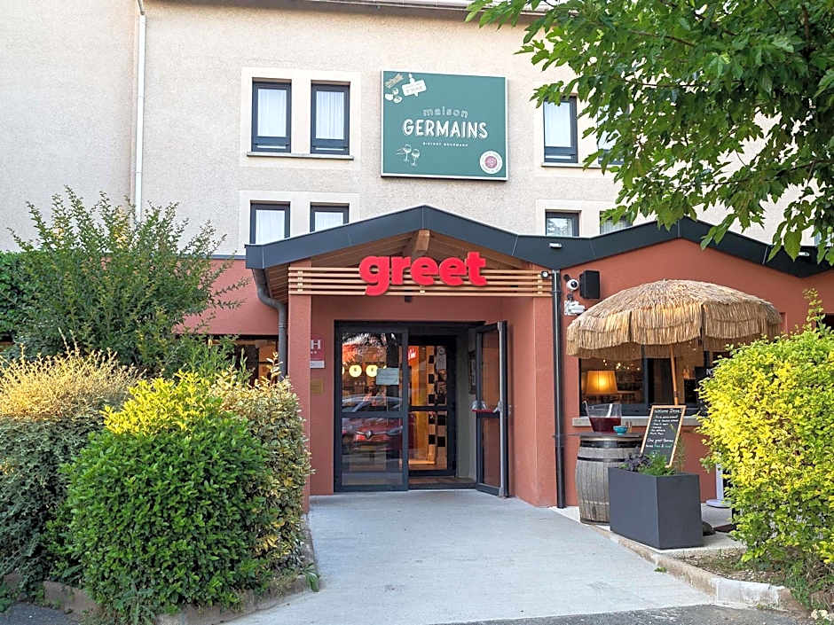 greet Hotel Massieux Lyon Nord