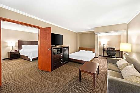 Two-Room King Suite with Murphy Bed and Pool View - Non-Smoking
