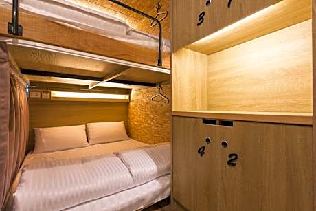 Double Bed in Female Dormitory Room