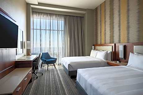 High Floor Double Room with Two Double Beds