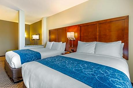 Queen Suite with Two Queen Beds and Sofa Bed