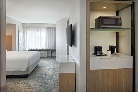 King Suite with Roll-In Shower and Trundle Sofa - Mobility Access/Hearing Accessible