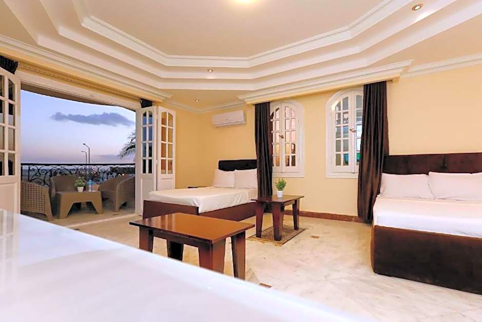 Turquoise Pyramids palace