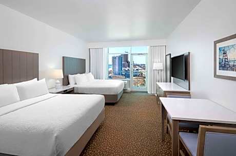 Queen Room with Two Queen Beds and Balcony - Beach View/Non-Smoking