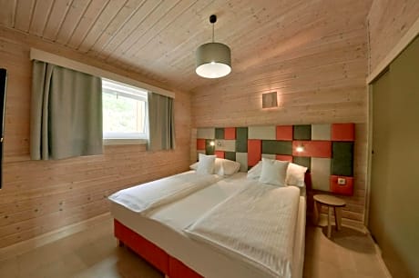 Apartament z 1 sypialnią widokiem na jezioro i bezpłatnym dostępem do sauny