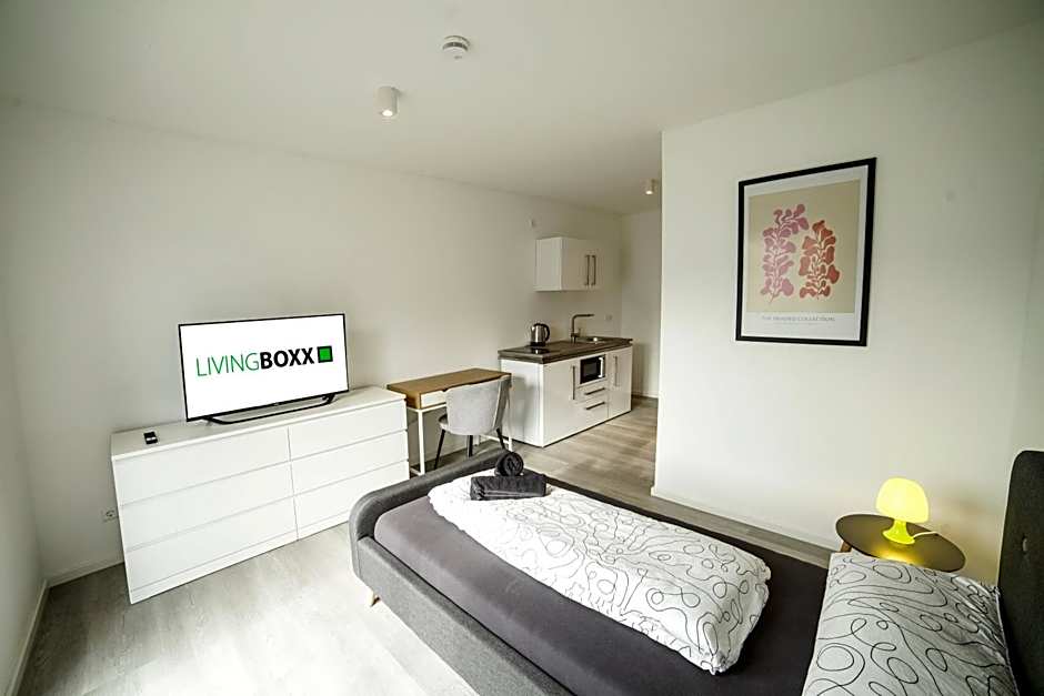 LivingBoxx Karlsruhe - Messe I neuwertige Apartments mit Küche