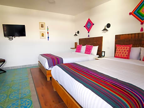 Deluxe Double Room with Two Double Beds