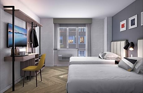 Standard Double Room - Mobility Accessible with Transfer Shower